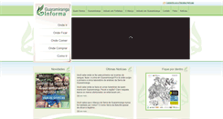 Desktop Screenshot of guaramirangainforma.com.br